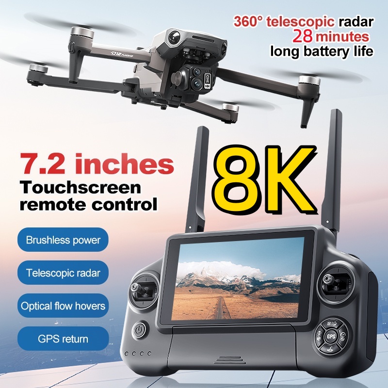 Drone Gps Rc Tt36 - طائرة بدون طيار رباعية المحاور بدقة