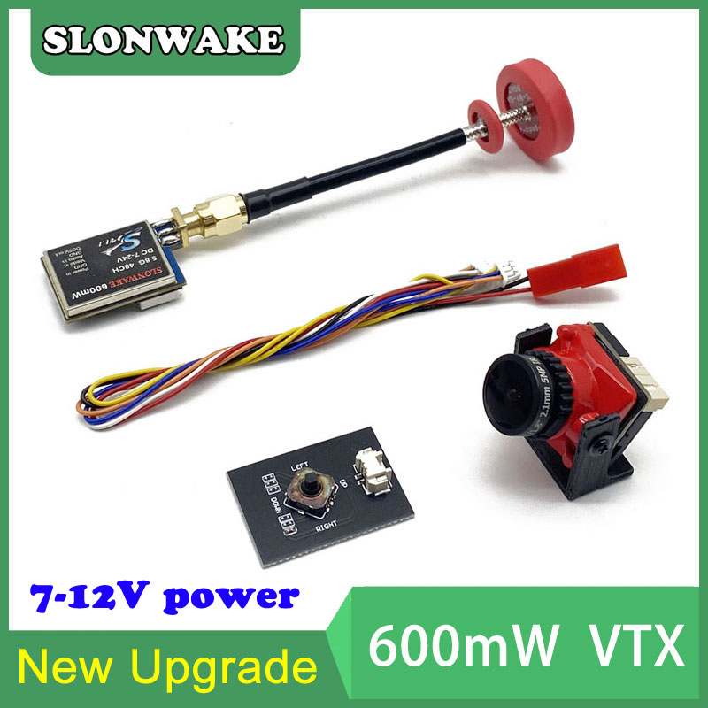 Rc Transmitter Drone - 5.8G 48CH 600mW قابل للتعديل VTX-CAM