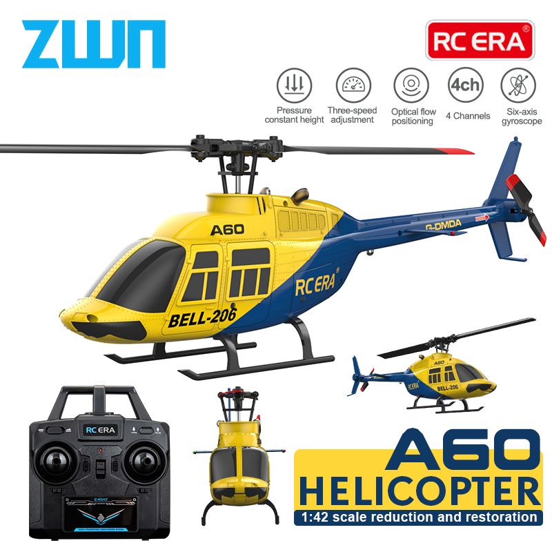 Drone Rc Bolide - A60 RC هليكوبتر 2.4G 6-Aixs جيروسكوب