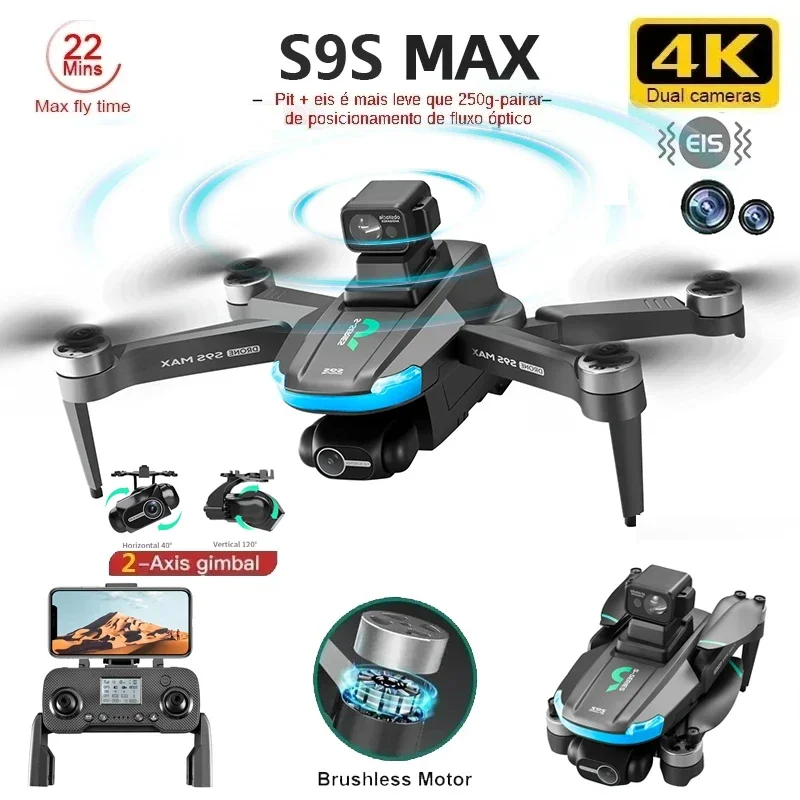 Drone Gps Rc Tt36 - جديد S9S ماكس طائرة صغيرة بدون