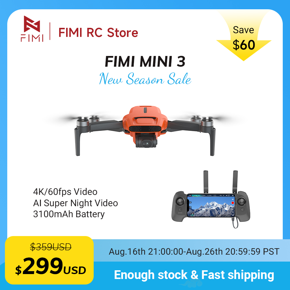 Drone Rc Dji - طائرة بدون طيار FIMI MINI 3