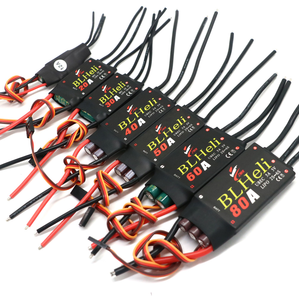 Drone Rc Fpv - BLHeli فرش ESC 80A 12A 20A