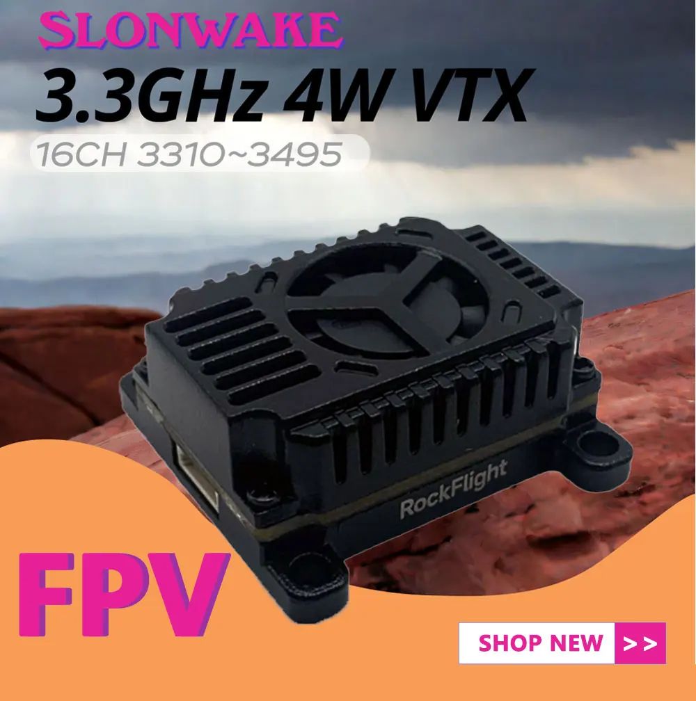 جهاز إرسال فيديو SLONWAKE FPV  - مراجعة Drone Rc Car وسعره