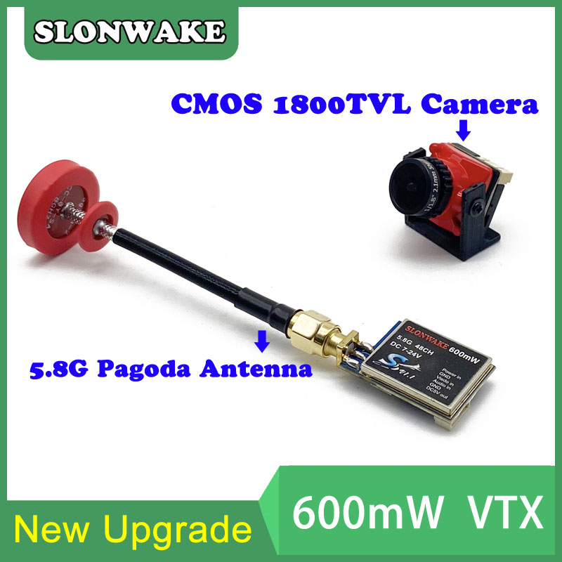 5.8G 48CH 600mW قابل للتعديل V - مراجعة Rc Transmitter Drone وسعره