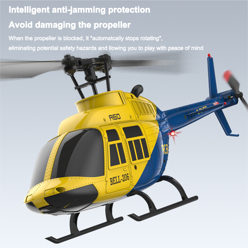A60 RC هليكوبتر 2.4G 6-Aixs جي - مراجعة Drone Rc Bolide وسعره