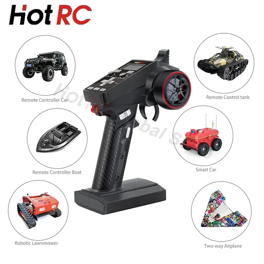جهاز تحكم عن بعد HotRC CT-6A ب - مراجعة Drone Rc Car وسعره