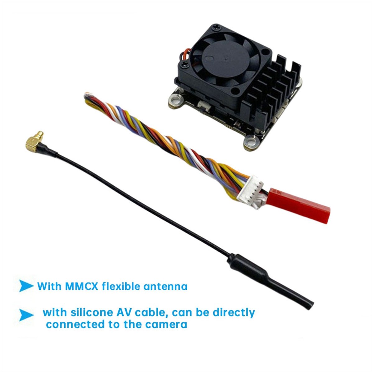 5.8G 2W VTX 2000mW FPV وحدة إر - مراجعة Drone Rc Fpv وسعره