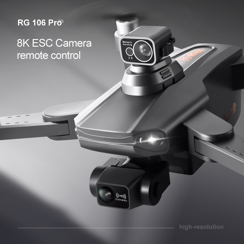 RG106 PRO الطائرة بدون طيار 8k - مراجعة Drone Rc Fpv Manual وسعره