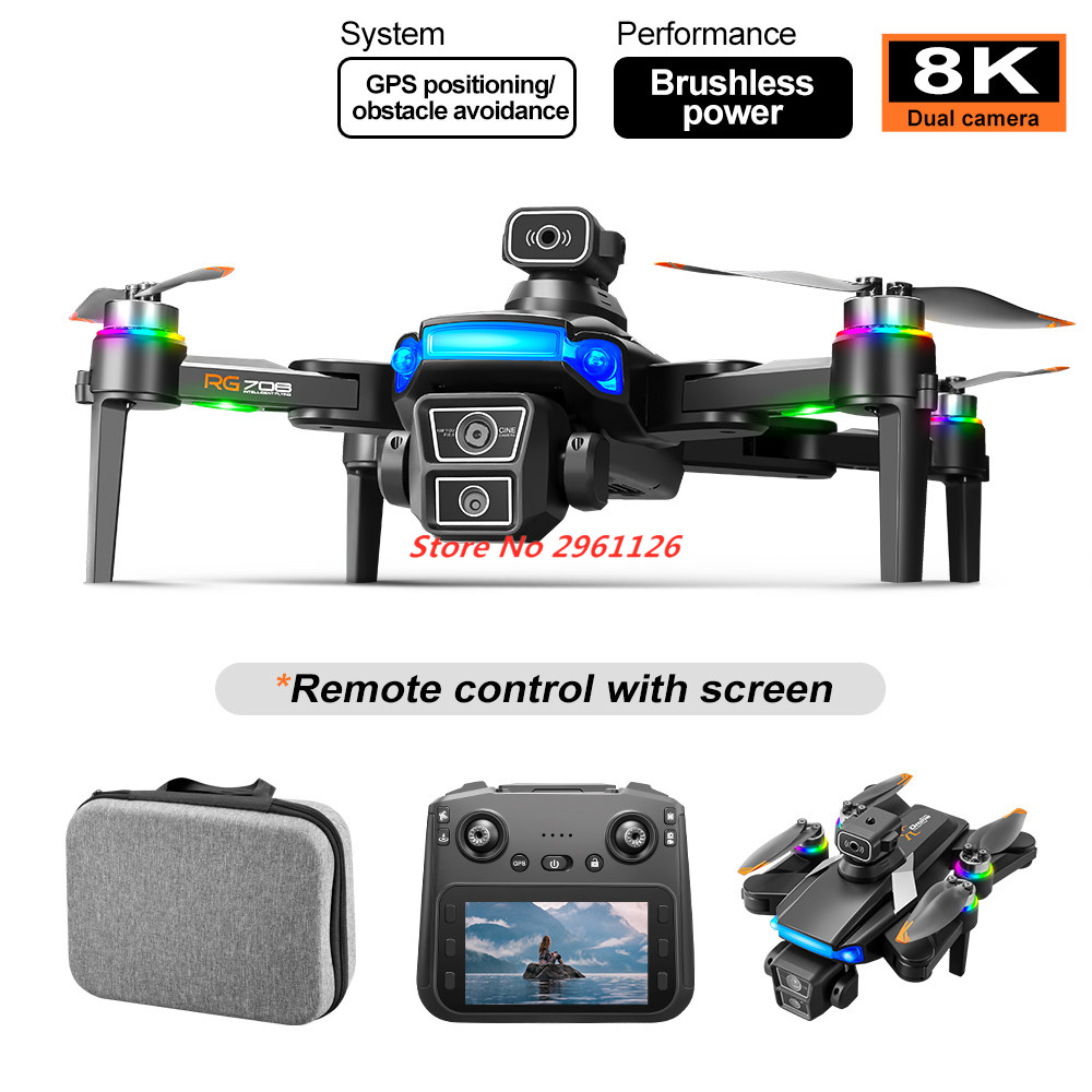 طائرة بدون طيار احترافية بكامي - مراجعة Drone Rc Fpv Manual وسعره