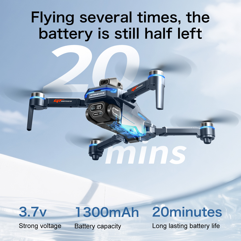 طائرة لينوفو GT8 بدون طيار احت - مراجعة Drone Gps Rc Tt36 وسعره