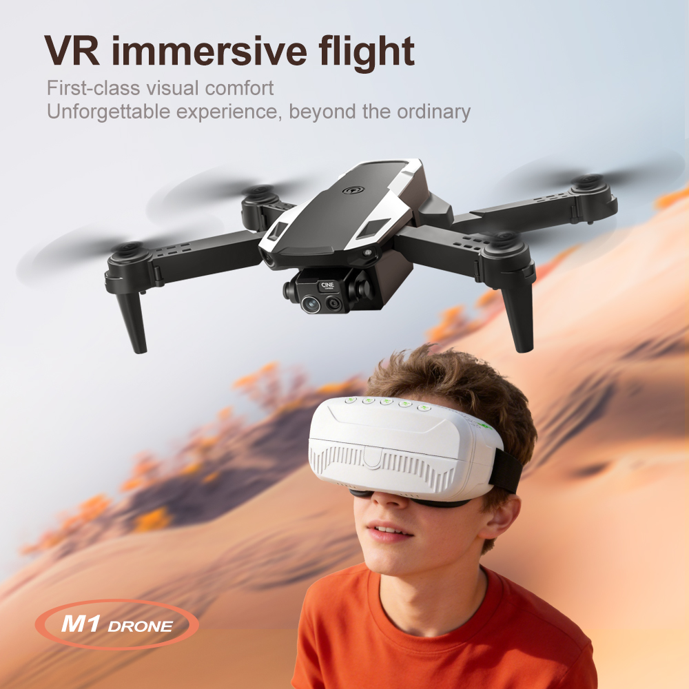 طائرة بدون طيار لينوفو M1/M1VR - مراجعة Drone Gps Rc Tt36 وسعره