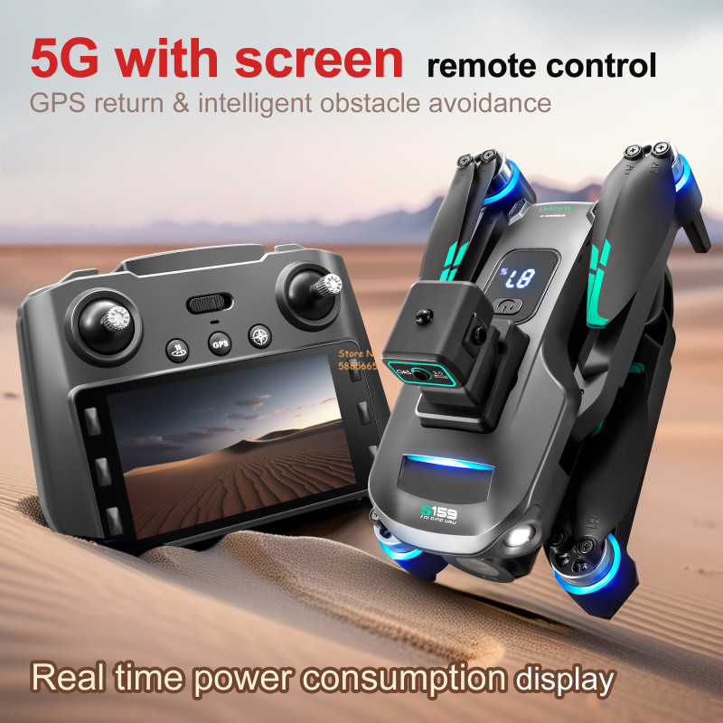 8K كاميرا مزدوجة 5G WIFI FPV ا - مراجعة Drone Gps Rc Tt36 وسعره