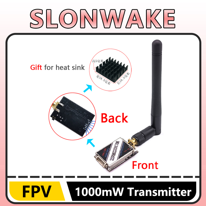 جهاز إرسال فيديو SLONWAKE 5.8G - مراجعة Rc Transmitter Drone وسعره