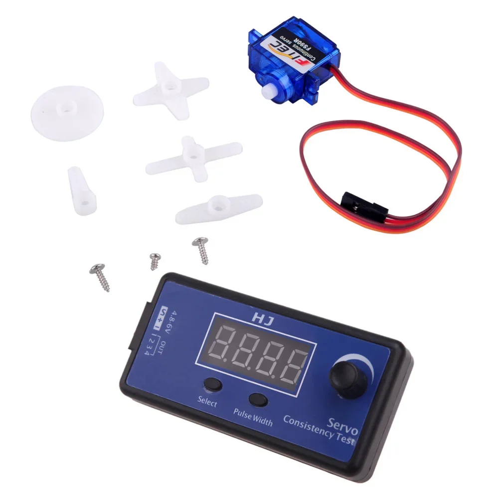 محرك سيرفو صغير FS90R بقوة 1.5 - مراجعة Drone Motor Rc Car وسعره