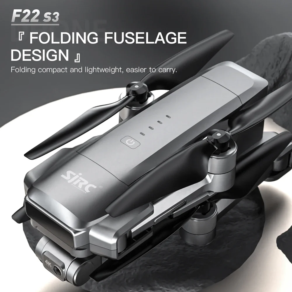 طائرة SJRC F22 S3 pro القابلة  - مراجعة Drone Gps Rc Tt36 وسعره