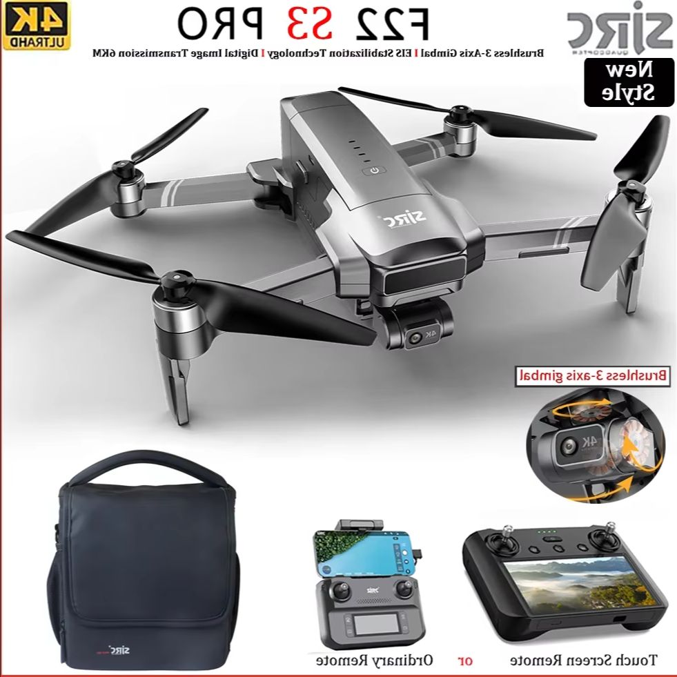 طائرة SJRC F22 S3 pro القابلة  - مراجعة Drone Gps Rc Tt36 وسعره
