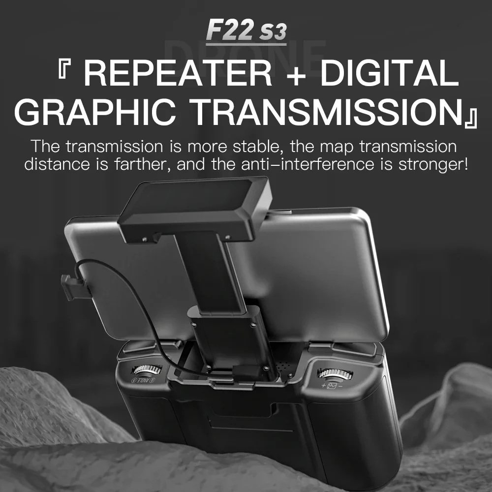 طائرة SJRC F22 S3 pro القابلة  - مراجعة Drone Gps Rc Tt36 وسعره