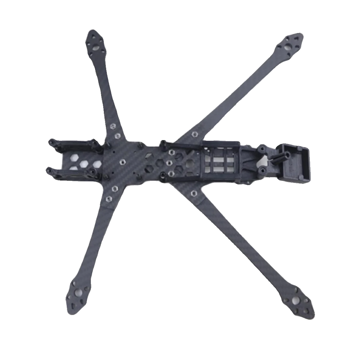 HSKRC AK DC 7 بوصة ألياف الكرب - مراجعة Drone Rc Dji وسعره