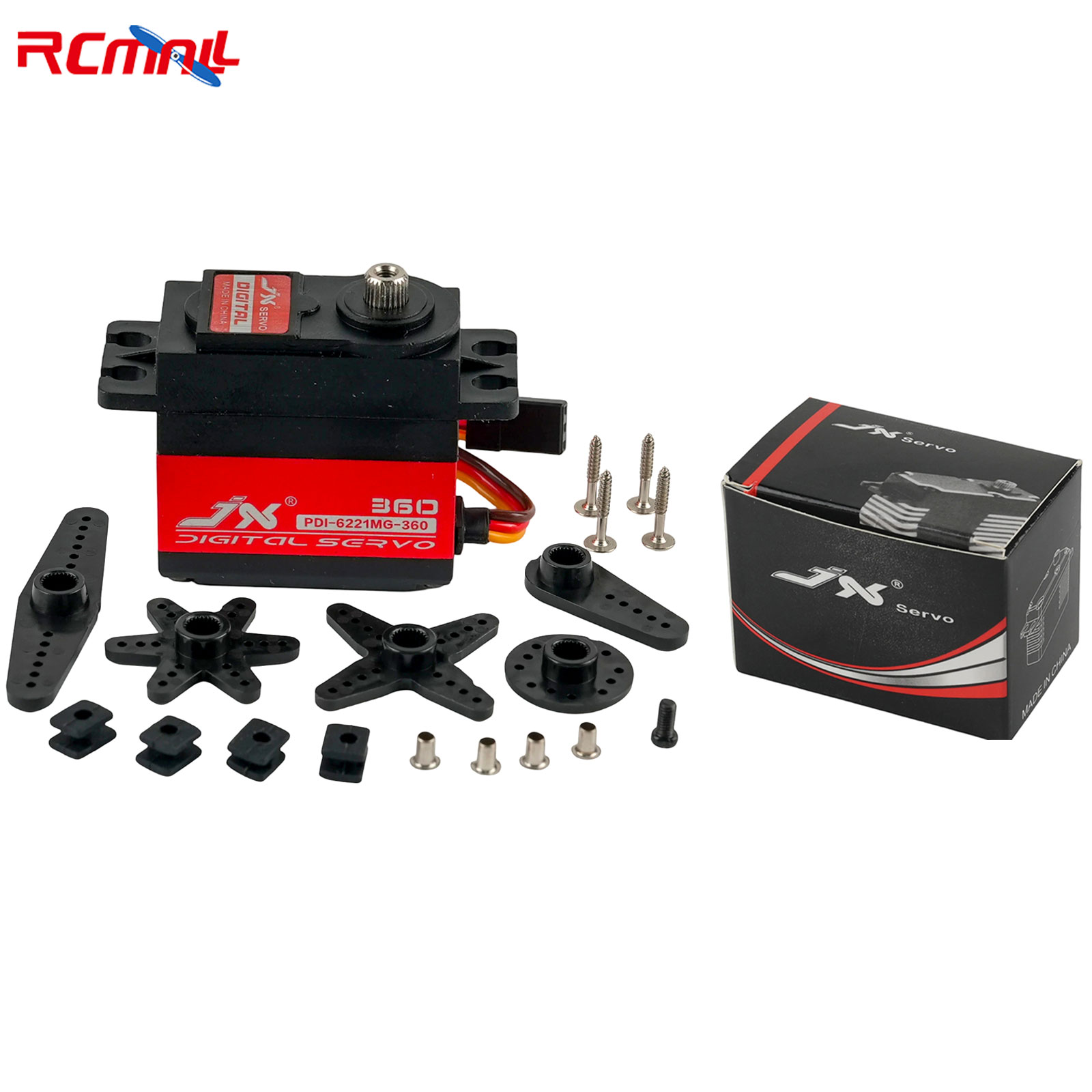 محرك سيرفو JX 6221MG بقوة 20 ك - مراجعة Drone Motor Rc Car وسعره