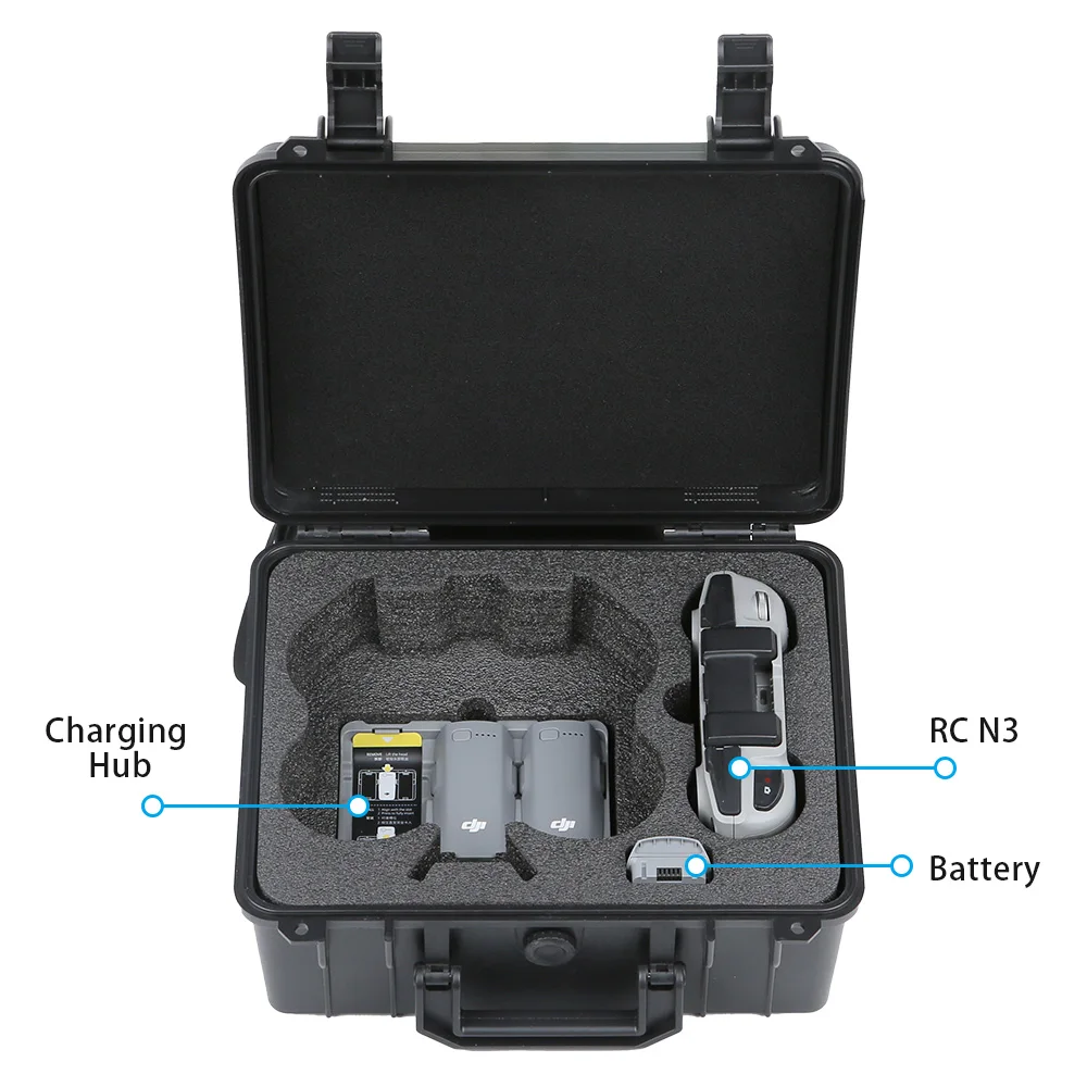 صندوق أمان محمول لـ DJI NEO 2  - مراجعة Drone Dji Rc N3 وسعره