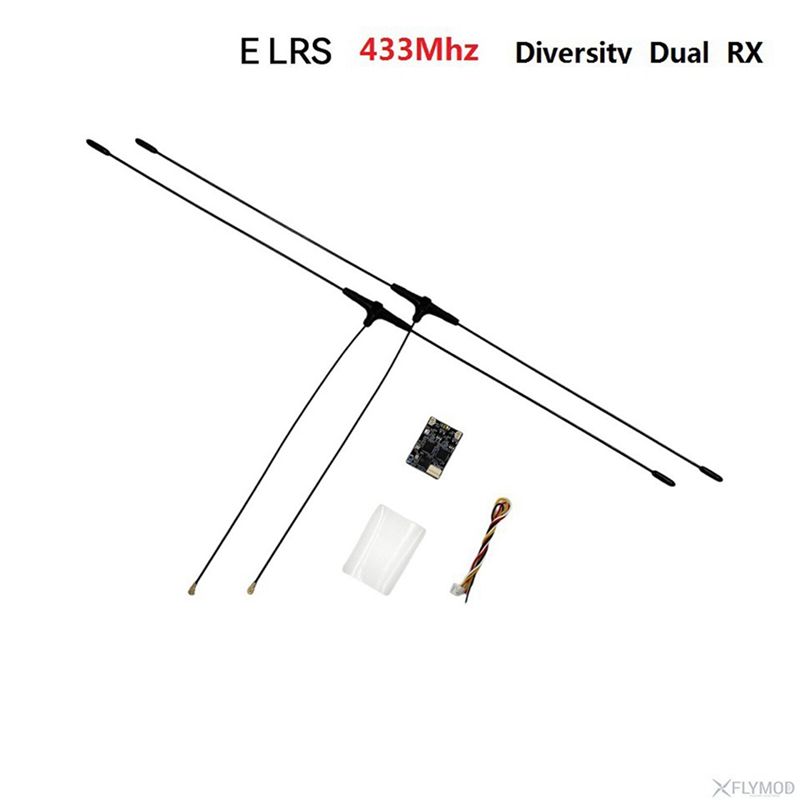 جهاز استقبال ABXE-433Mhz ELRS  - مراجعة Drone Rc Fpv وسعره