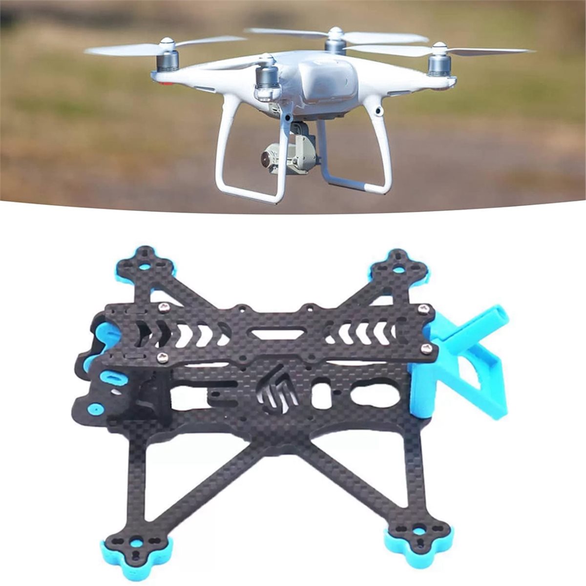 سعر الجملة: طقم هيكل طائرة FPV - مراجعة Drone Rc Price وسعره