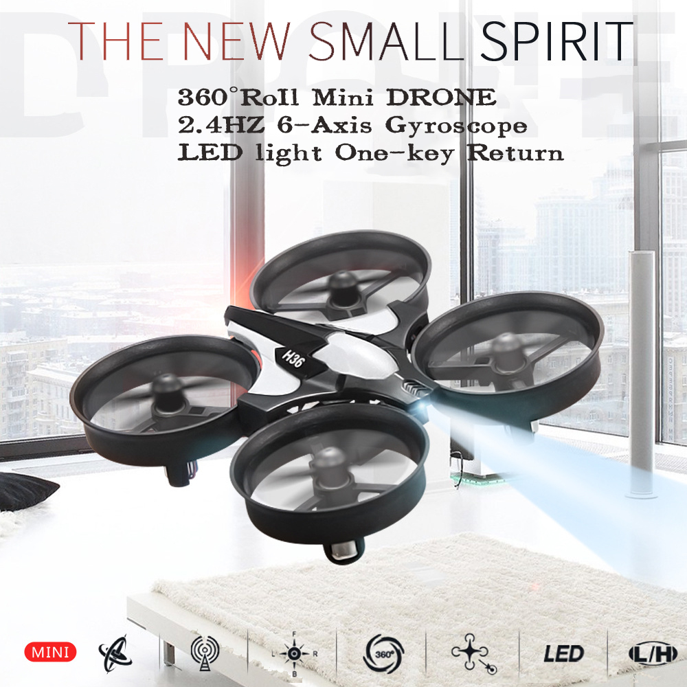 طائرة بدون طيار صغيرة JJRC H36 - مراجعة Drone Pro Rc Ufo وسعره