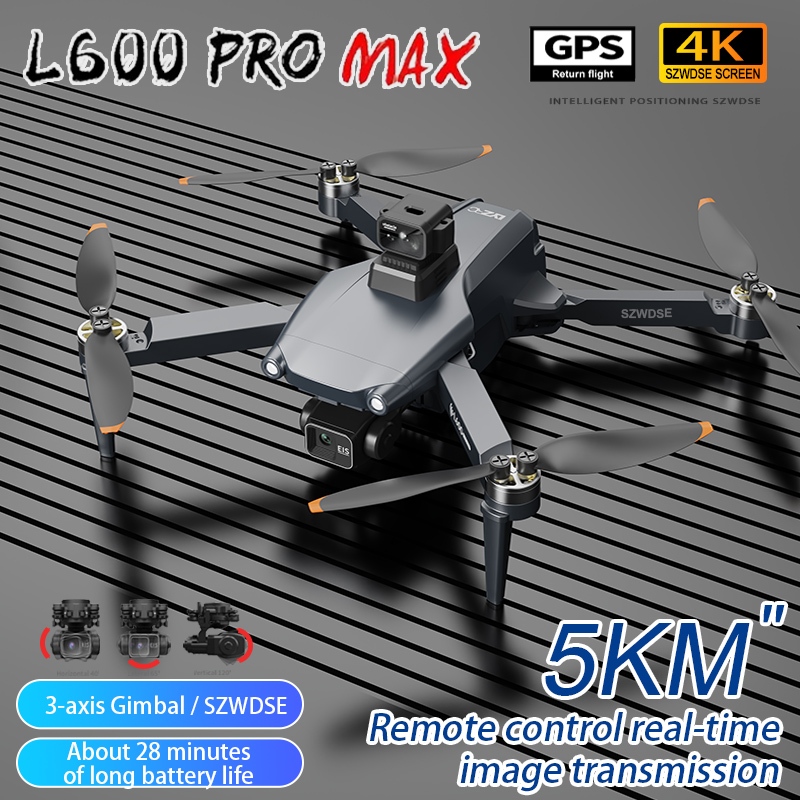 L600 Pro MAX /L600 PRO Drone 4 - مراجعة Drone Gps Rc Tt36 وسعره