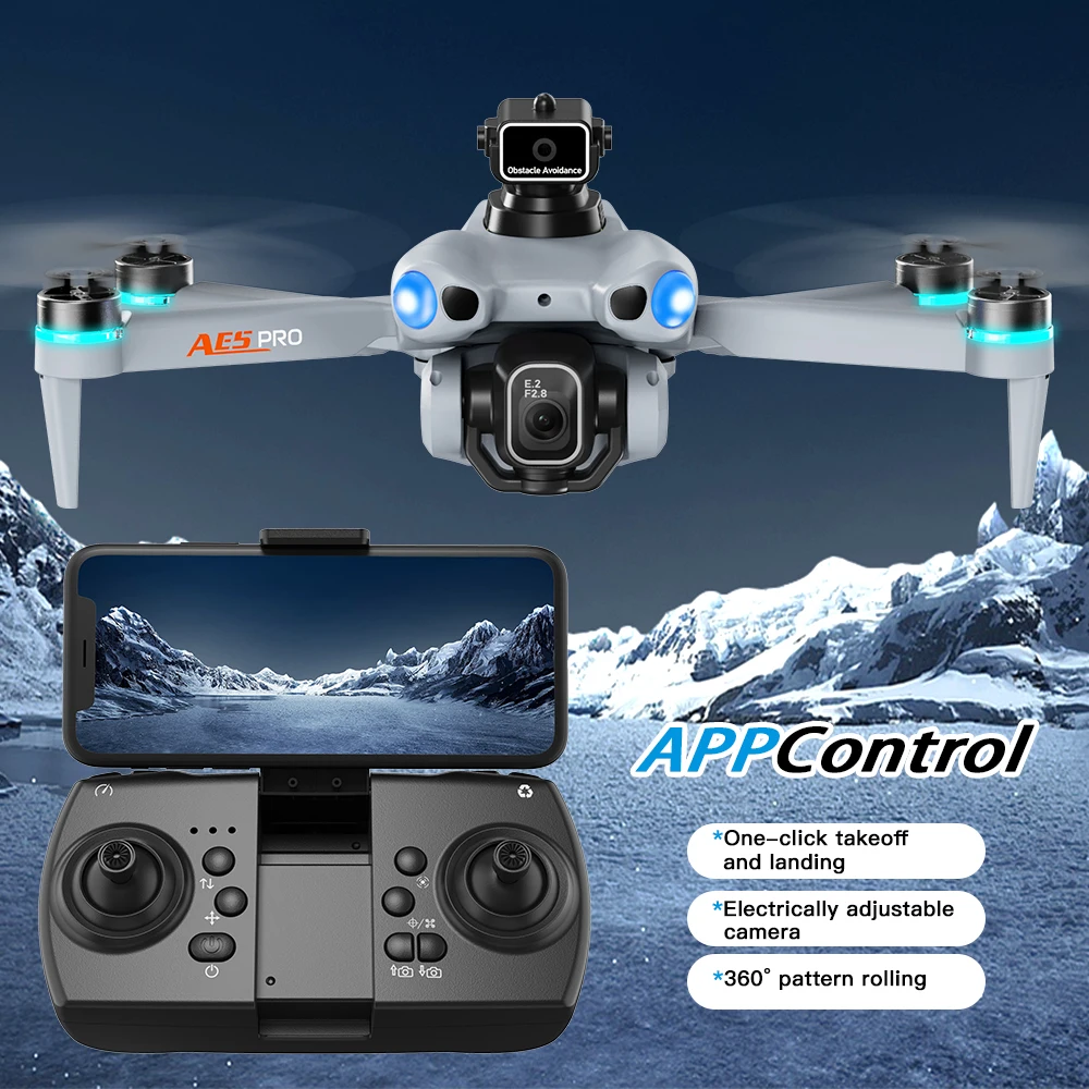 طائرة بدون طيار AE5 Pro بدقة 8 - مراجعة Drone Pro Rc Ufo وسعره