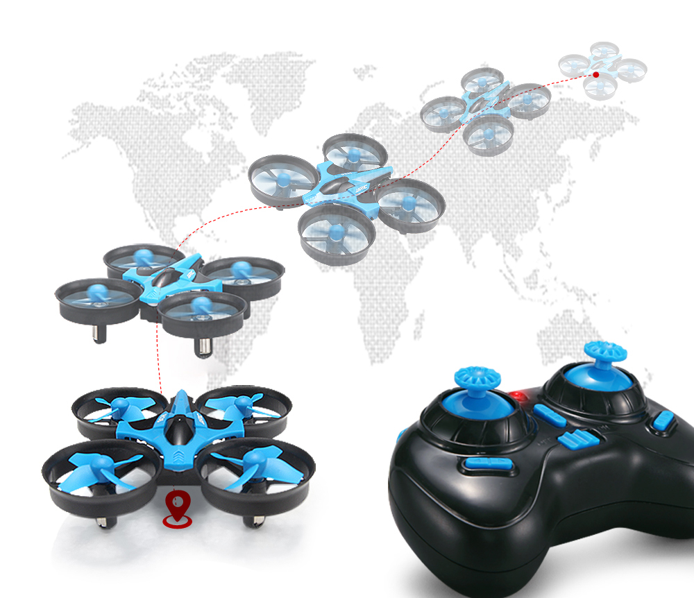 JJRC H36 Mini Rc Drone 4ch 6-A - مراجعة Drone Pro Rc Ufo وسعره