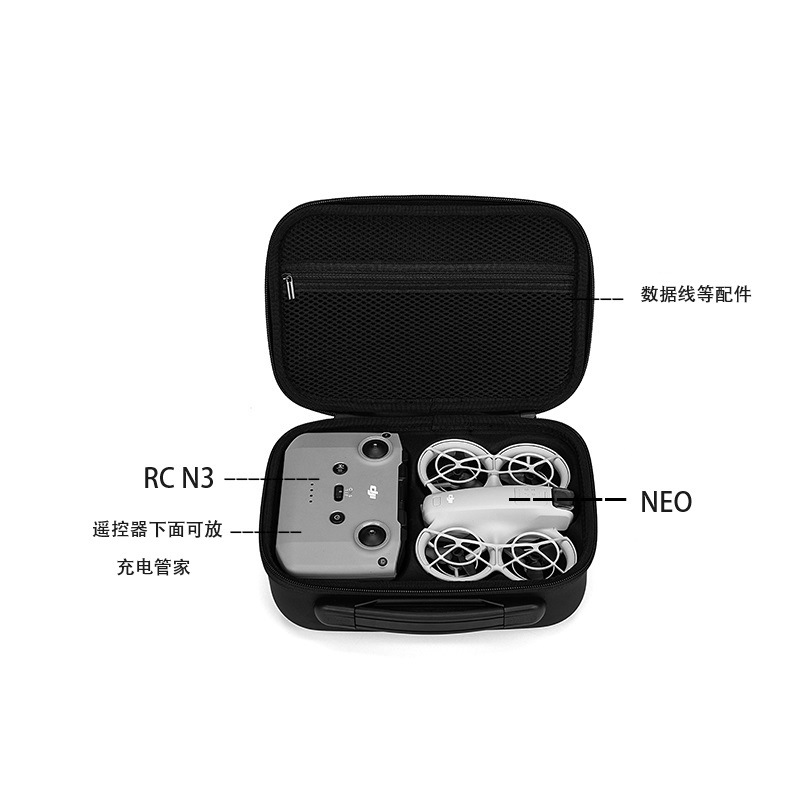 حقيبة التخزين ل DJI Neo حقيبة  - مراجعة Drone Dji Rc N3 وسعره