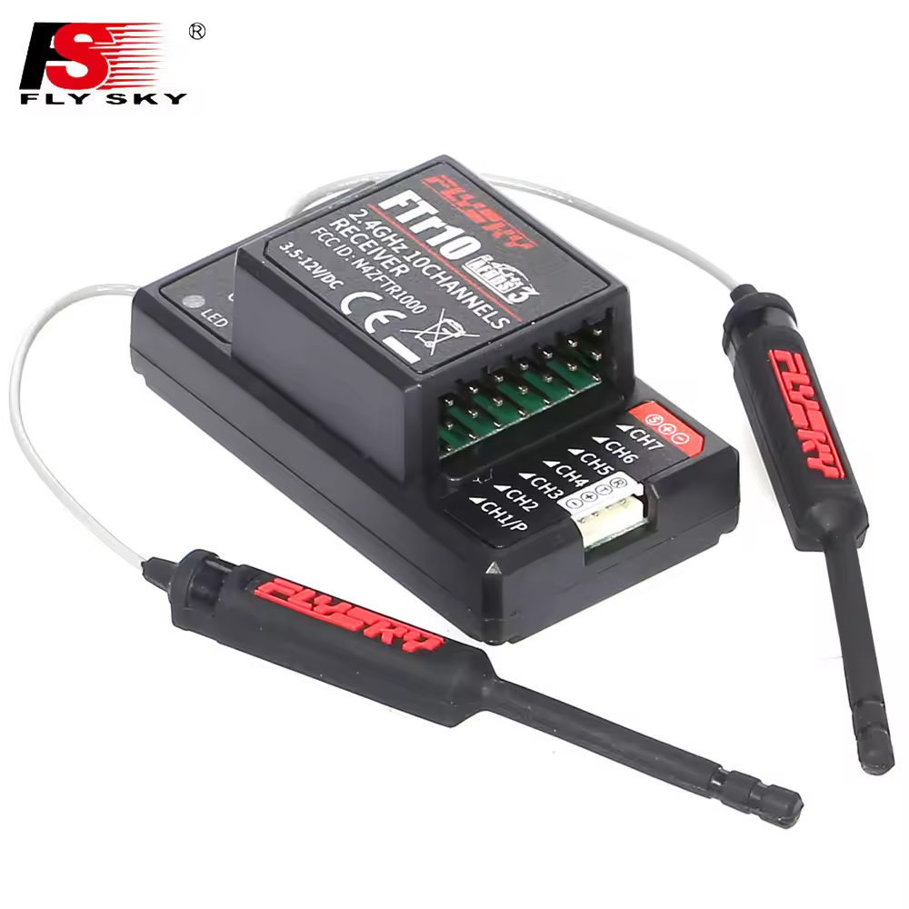جهاز استقبال FlySky FTr10 FTr1 - مراجعة Drone Rc Fpv وسعره