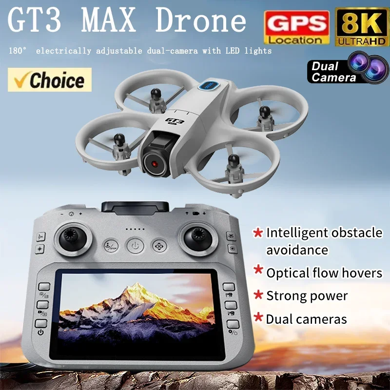 طائرة بدون طيار GT3 ميني جديدة - مراجعة Drone Pro Rc Ufo وسعره