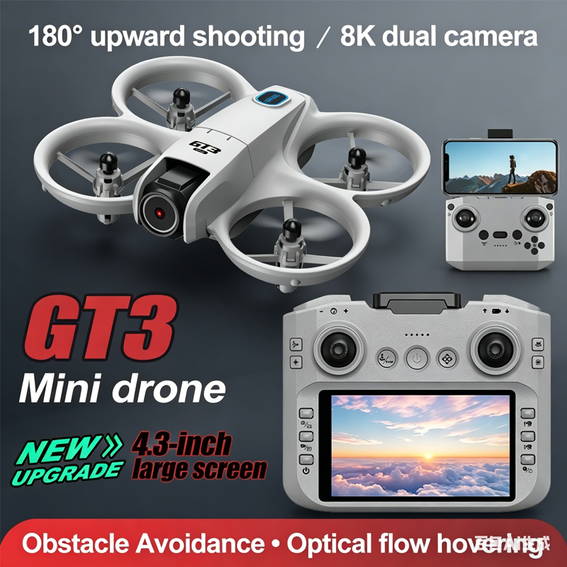 طائرة بدون طيار صغيرة 2026 GT3 - مراجعة Drone Pro Rc Ufo وسعره
